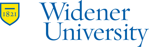Widener University logo.