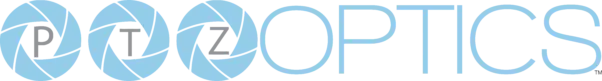 PTZOptics logo.