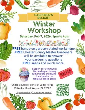 Gardener's Delight Winter Workshop flier.