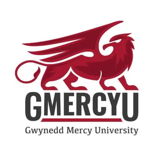 Gwynedd Mercy University logo.