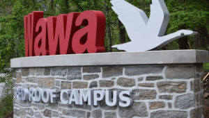 Entrance to the Red Roof Wawa campus in Wawa.