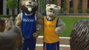 The mascots of Widener University.