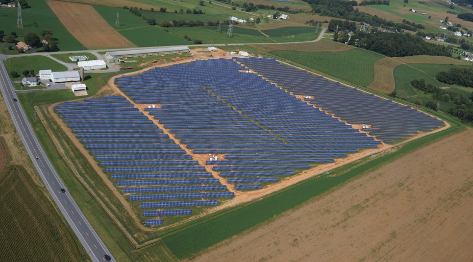 solar farm in Pennsylvania