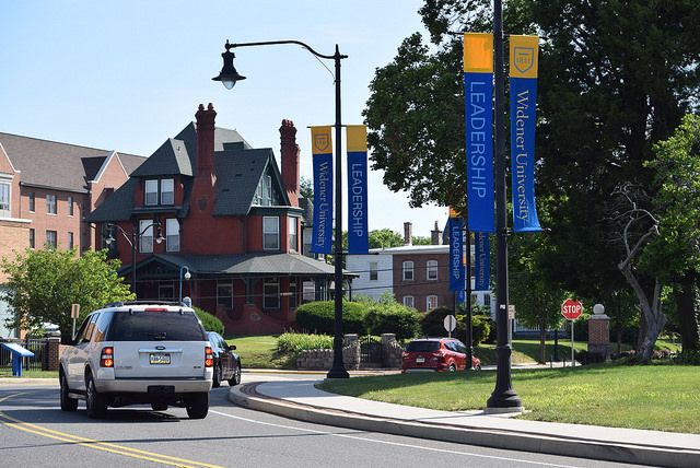 Widener University campus.
