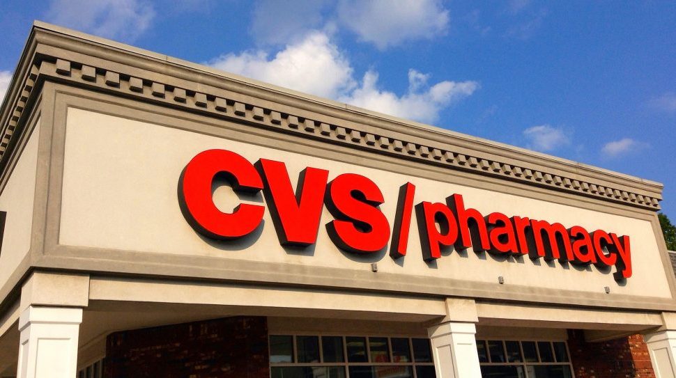 A CVS Pharmacy sign.