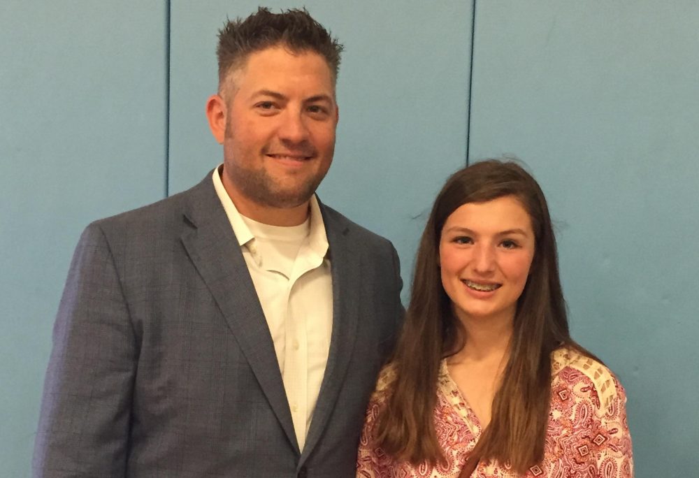 Joe Magee and Hanna Maier