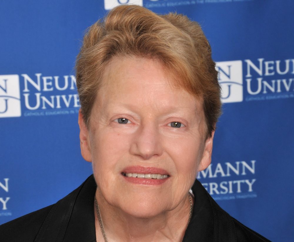 Sr. Suzanne Mayer, ihm