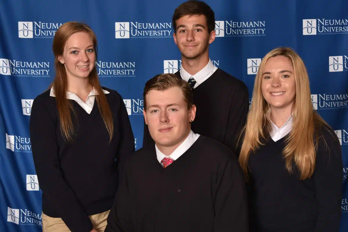 The Neumann University Presidential Ambassadors.