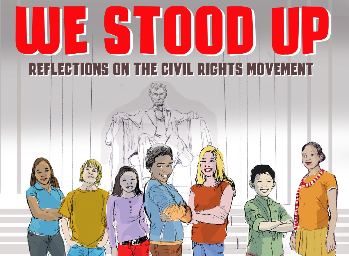 Cover a children's audio anthology on civil rights and social change put out by Lincoln Financial.