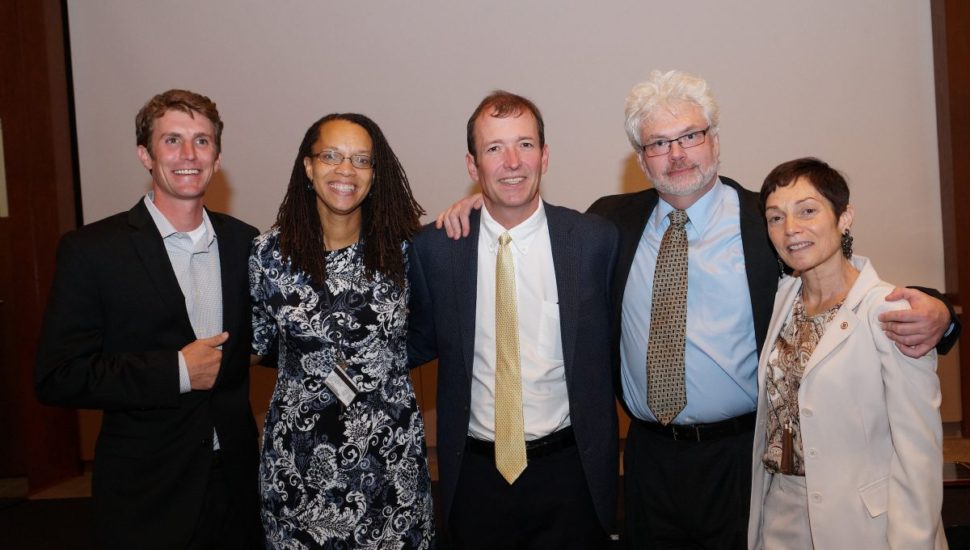 Drs. Bretton Alvaré, Marina Barnett, Scott Van Bramer, and Daniel Robinson