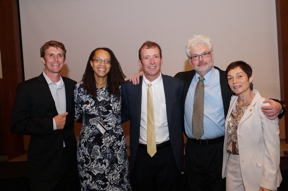 Drs. Bretton Alvaré, Marina Barnett, Scott Van Bramer, and Daniel Robinson