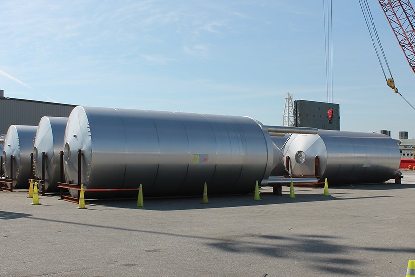 Beer tanks