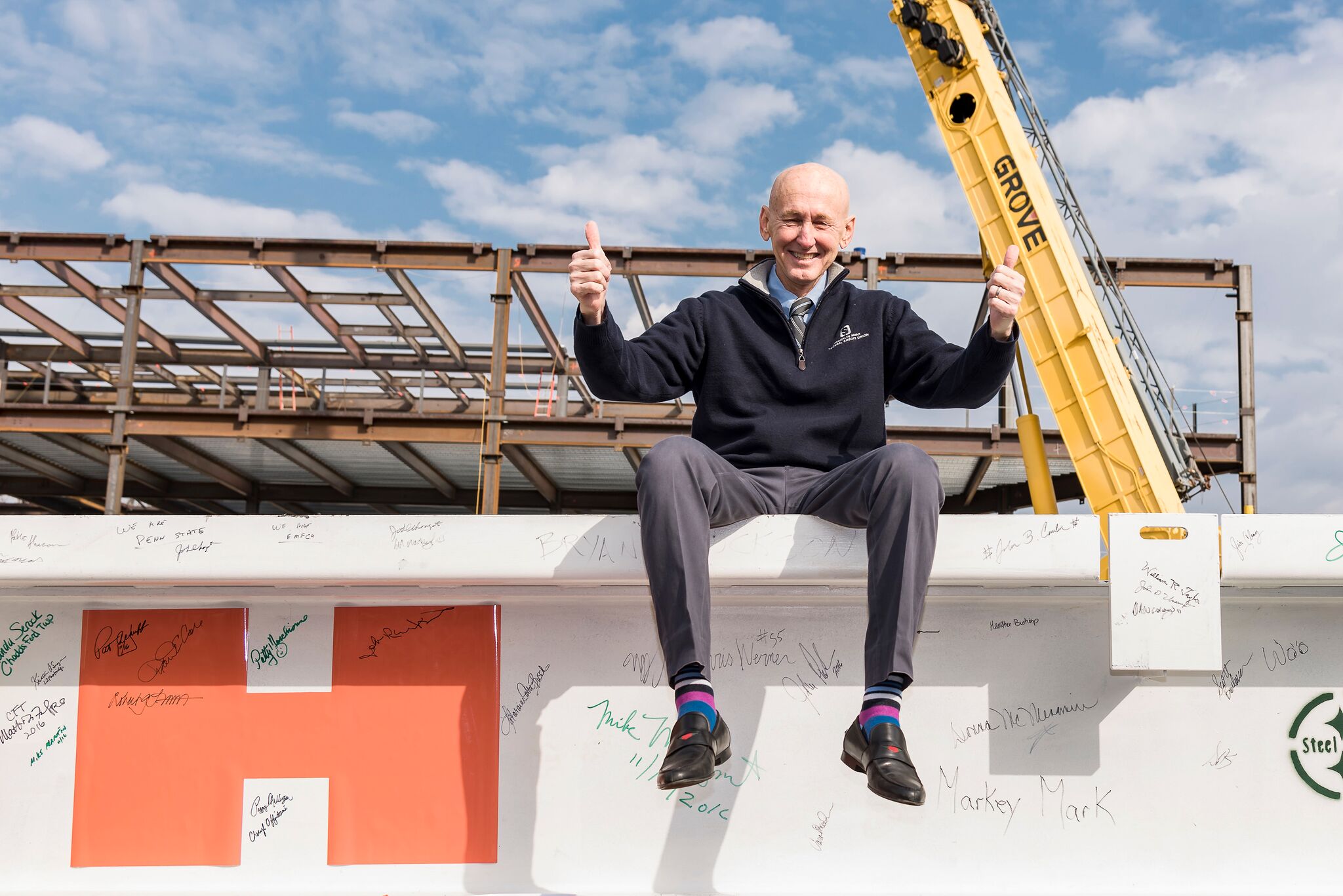 Milestone Celebrated in Construction of Franklin Mint Credit Union’s New Headquarters