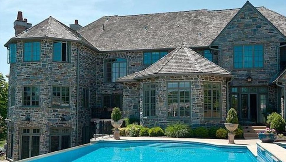 spectacular stone manor in Newtown Square