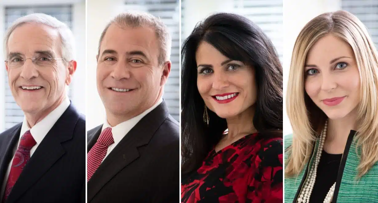 From left: Michael Raffaele, Michael Puppio Jr., Gabrielle Sereni, and Robyn Musi.