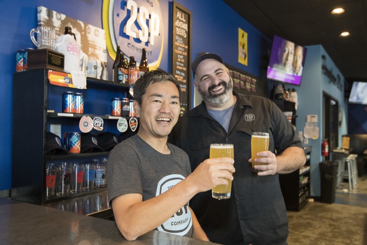 Junnosuke Nakamura and Michael Contreras