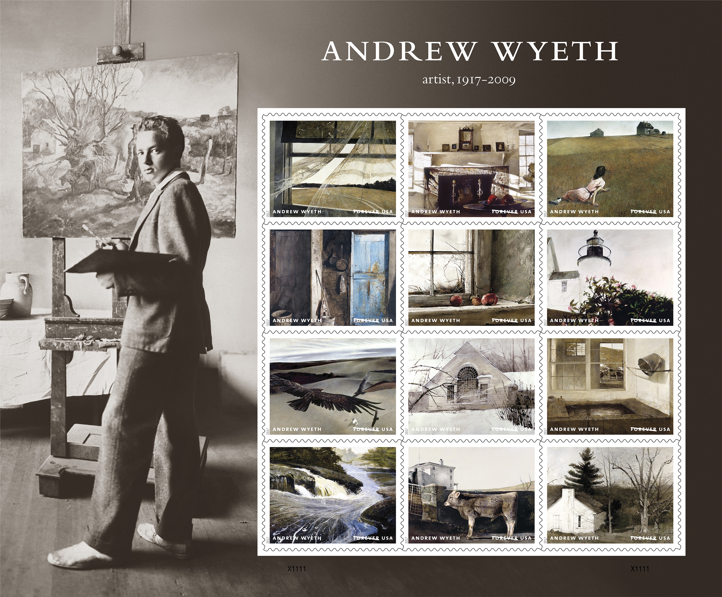 Andrew Wyeth Stamps