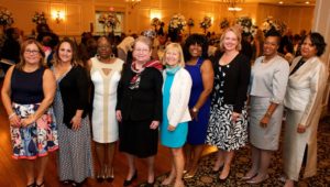 Crozer Keystone Foundation women honorees at an awards dinner.