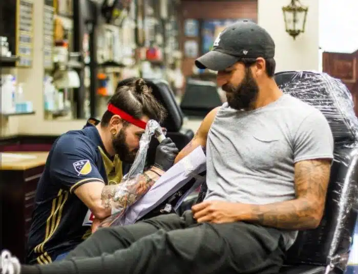 Union Honors Pro Sports’ First Tattoo Officer by Putting Him Right to Work
