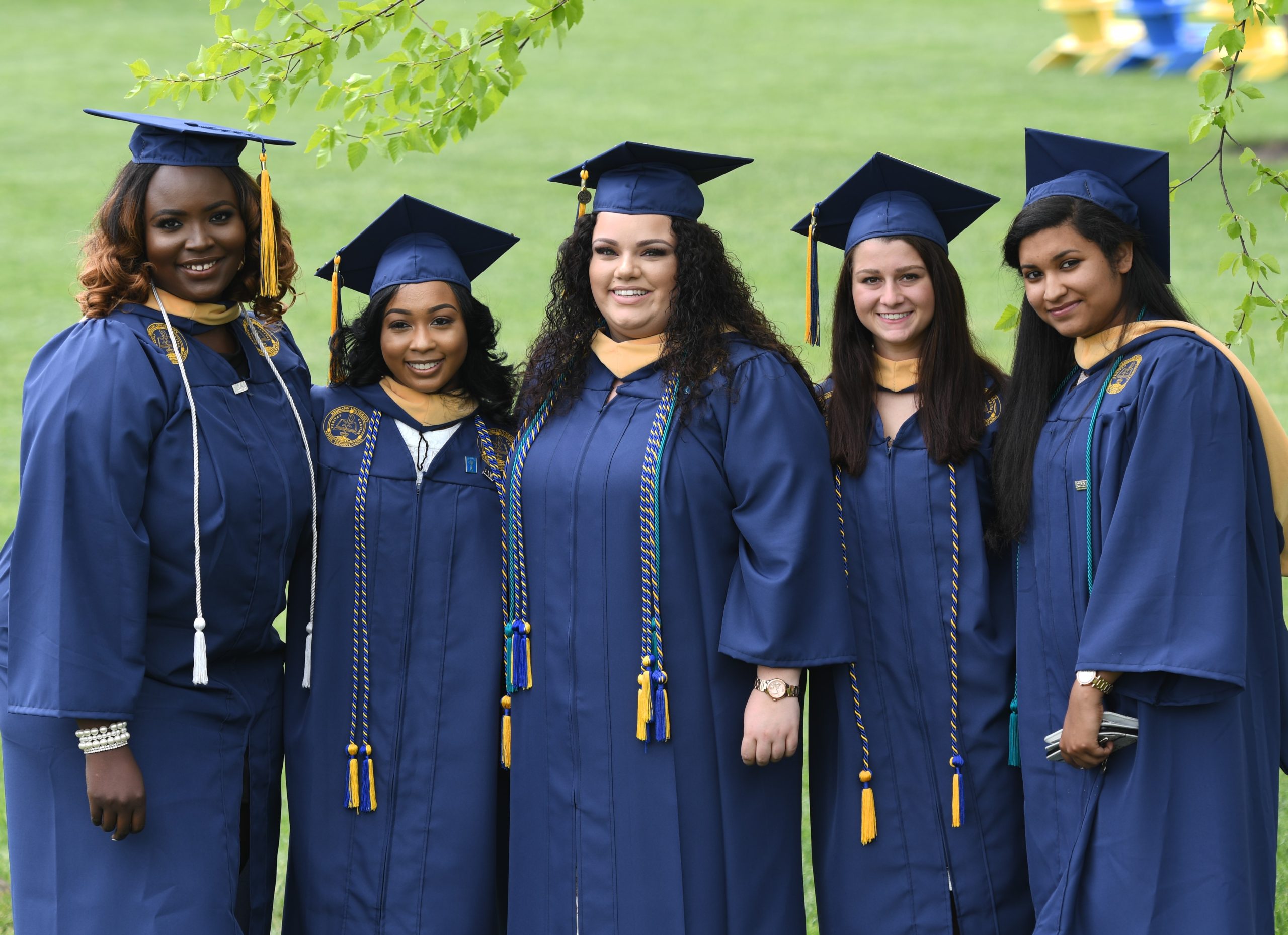 Laila Sheriff, Amirah Guerrero, Nicole Strofe, Carla D’Angelo, and Kezia Mathew