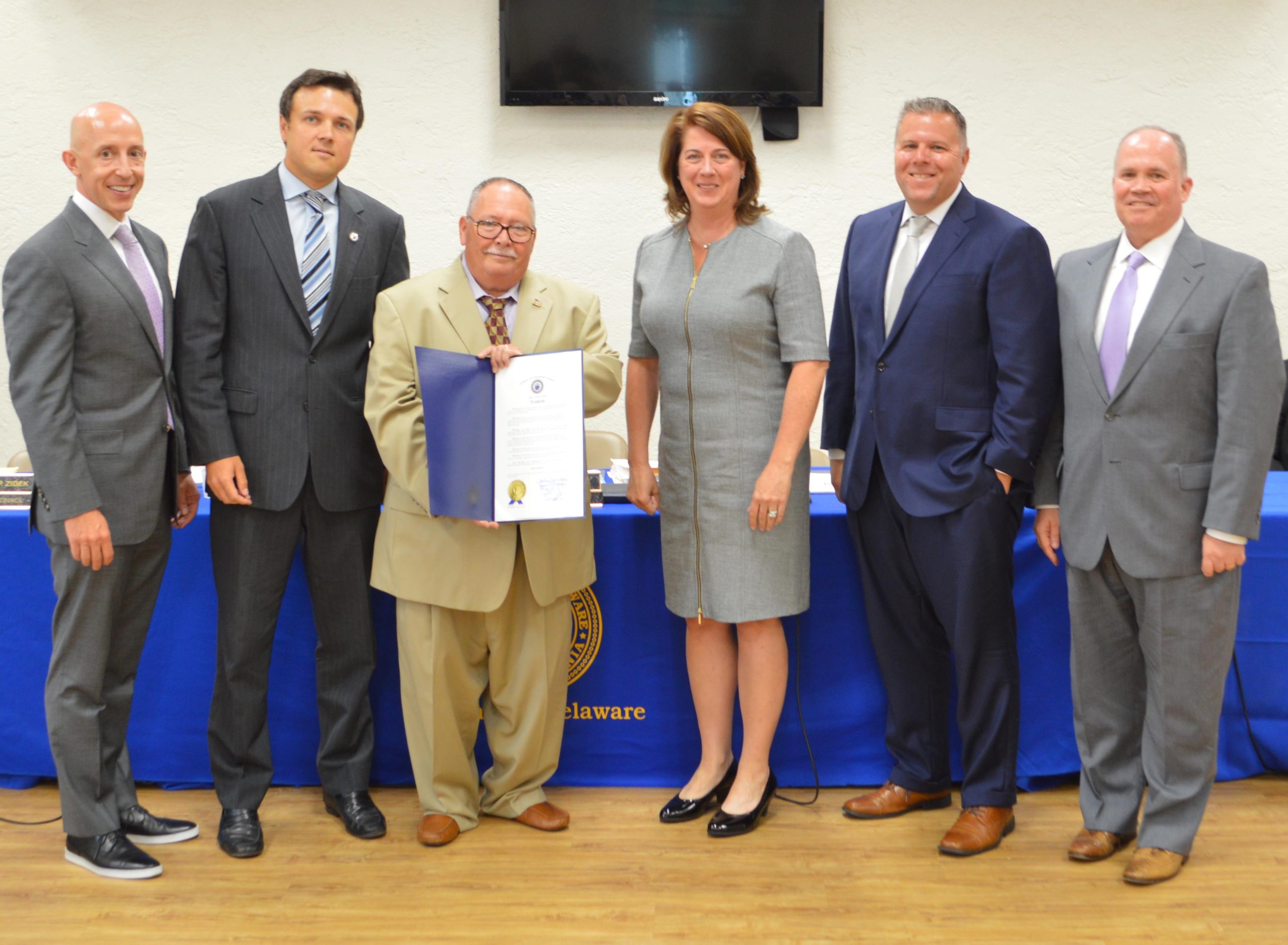 County Council Recognizes East Lansdowne Mayor Who Published Book in Memory of His Son