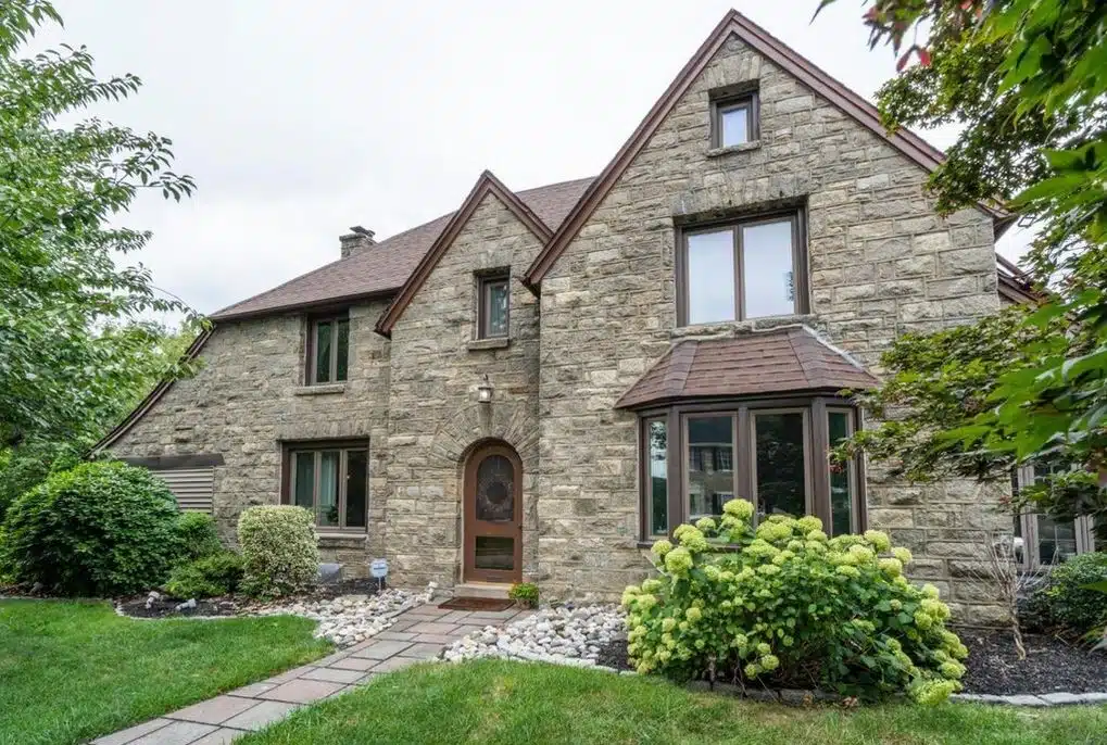 DNB First House of the Week: Colonial with Eagles-Themed Den in Drexel Hill
