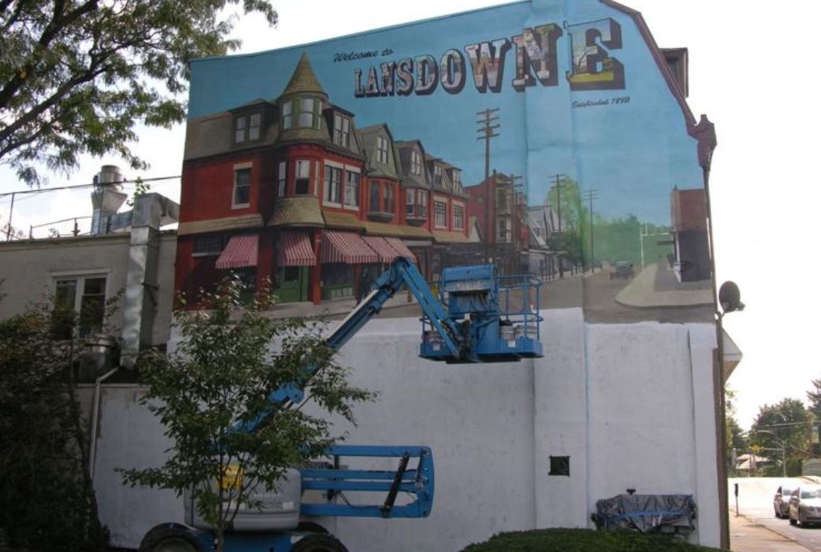 New Mural Celebrates Lansdowne’s 125th Anniversary