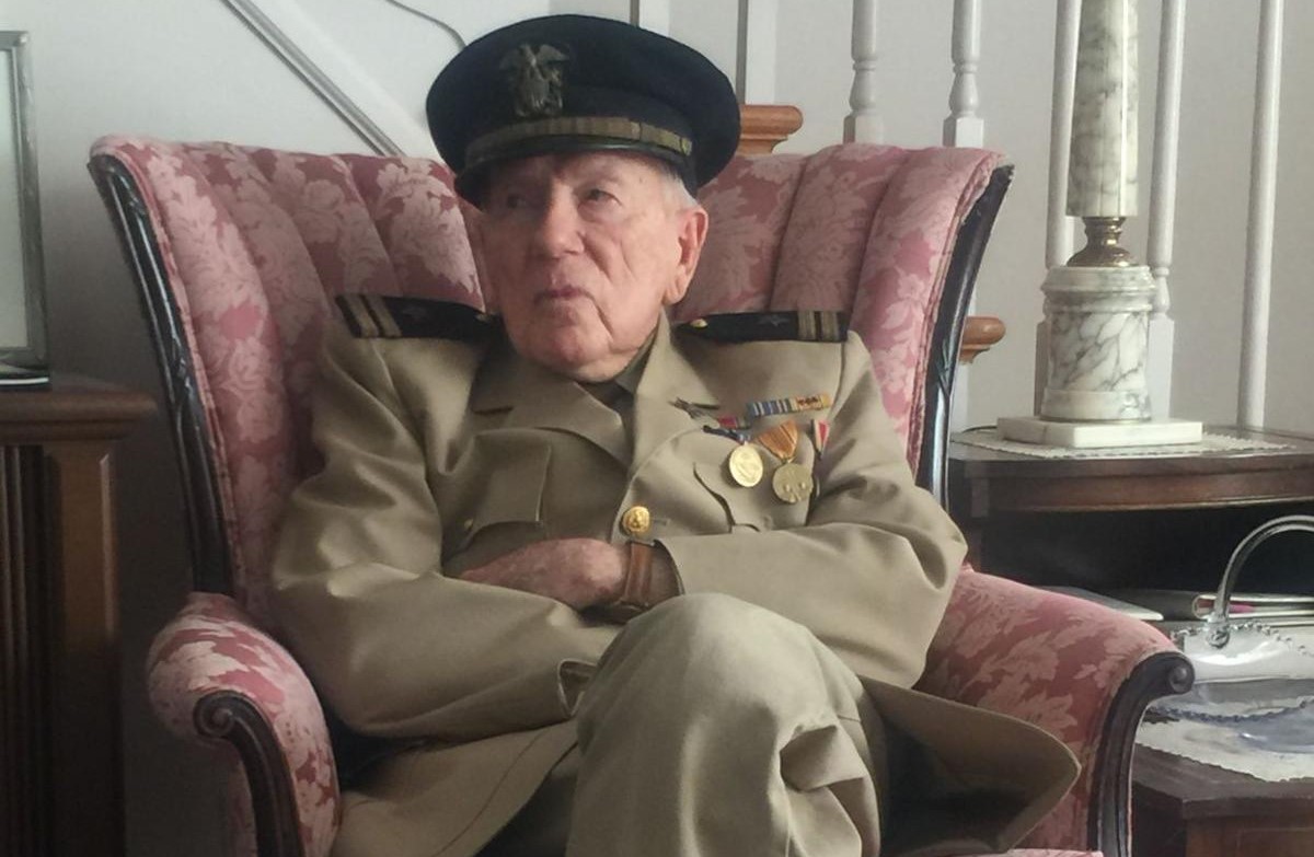 WWII Veteran, Newtown Square Resident Celebrates 103rd Birthday on Veterans Day