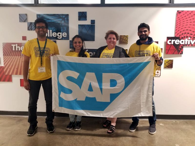 SAP Recognizes Penn State Great Valley Students for Their App That Helps Veterans Combat Opioid Abuse