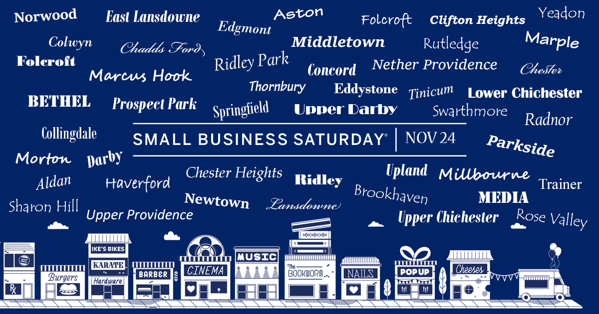 Delco Residents Encouraged to Support Small Business Saturday on Nov. 24