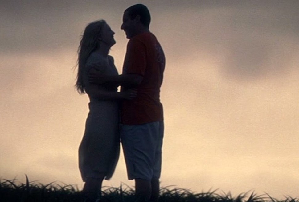 Drew Barrymore and Adam Sandler