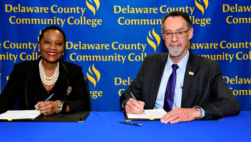 Dr. L. Joy Gates Black and Dr. Christopher Fiorentino.