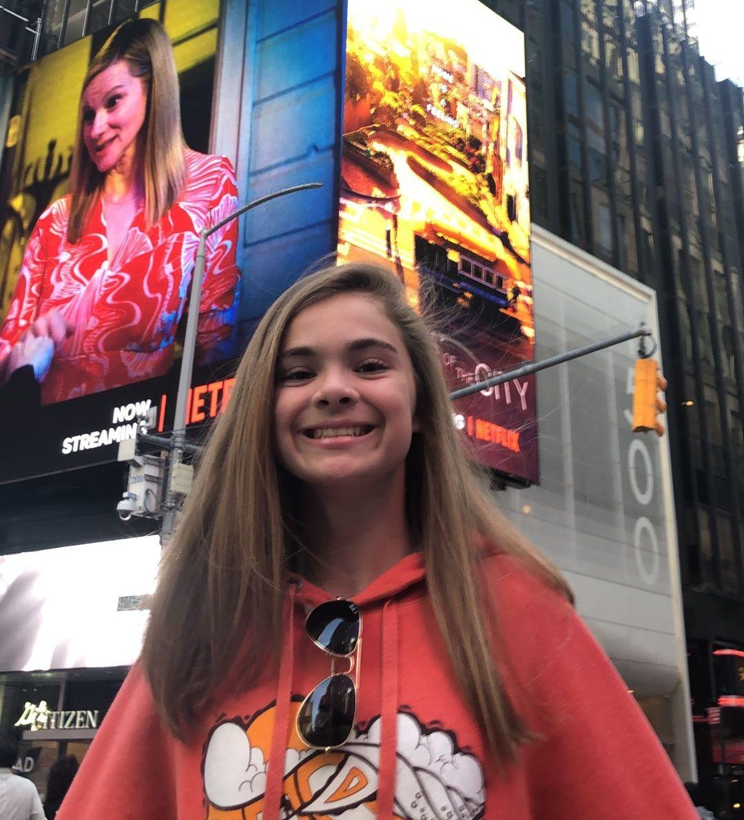 Wayne Girl Makes the Times Square Billboard With Migraine Ad