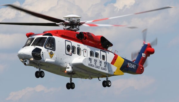 Sikorsky S-92 search-and-rescue helicopter