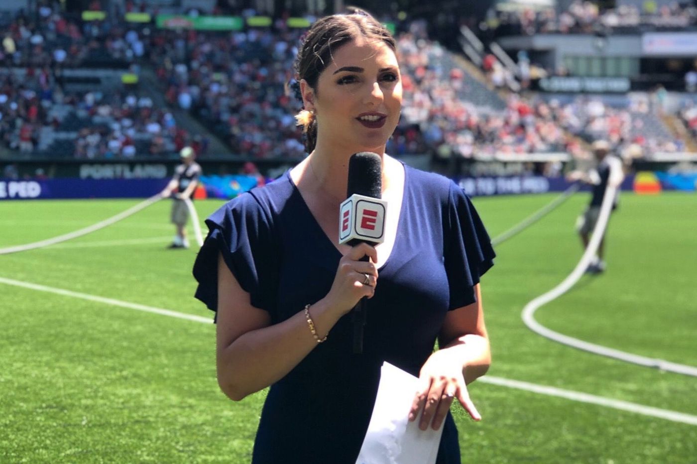Marisa Pilla Goes from Philadelphia Union TV Host to National Stage