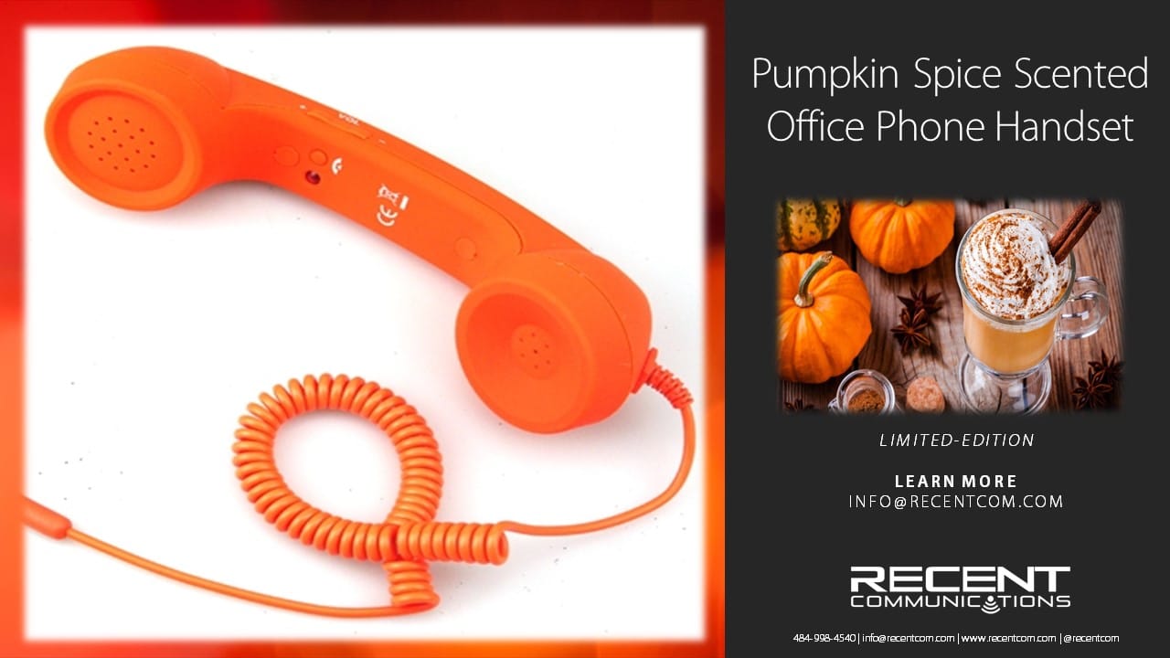 Local Telecommunications Company Unveils Pumpkin Spice-Scented Office Phones