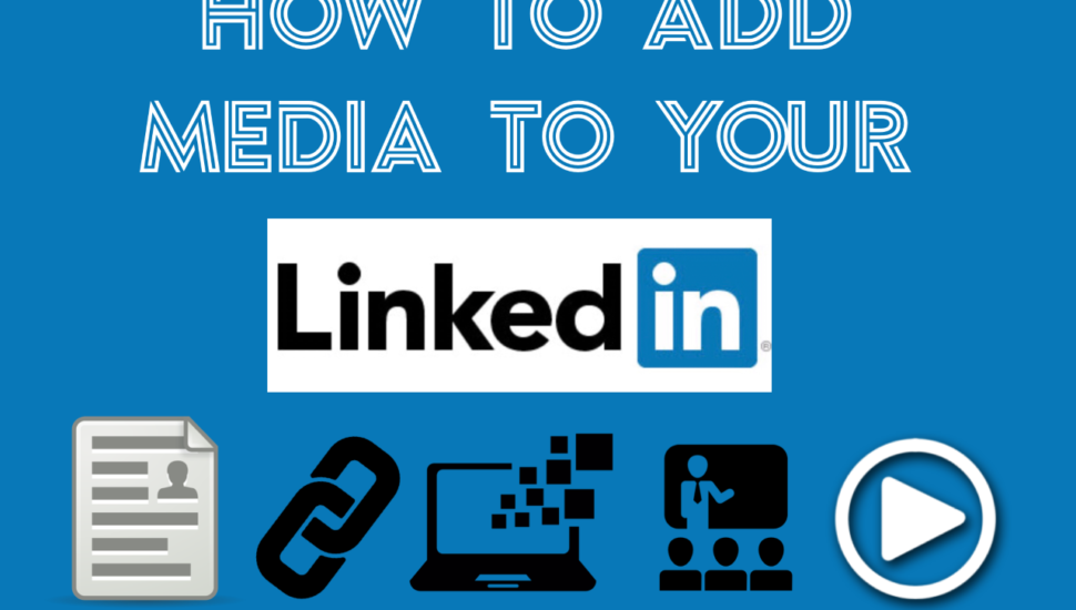 Haow to add media to linkedin graphic