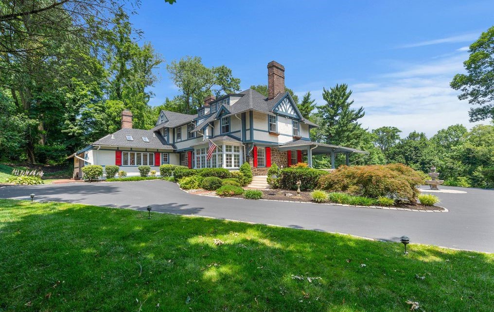 DNB First House of the Week: Tudor Home with Old-World Charm in Radnor Township