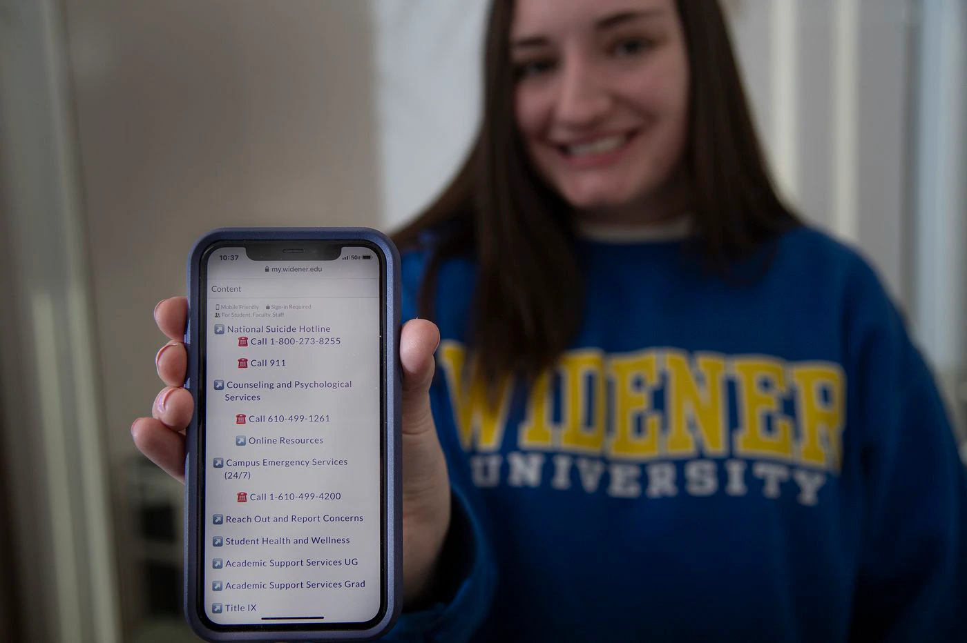 Online Tool Developed by 2 Widener Students Connects Peers With Mental Health Resources