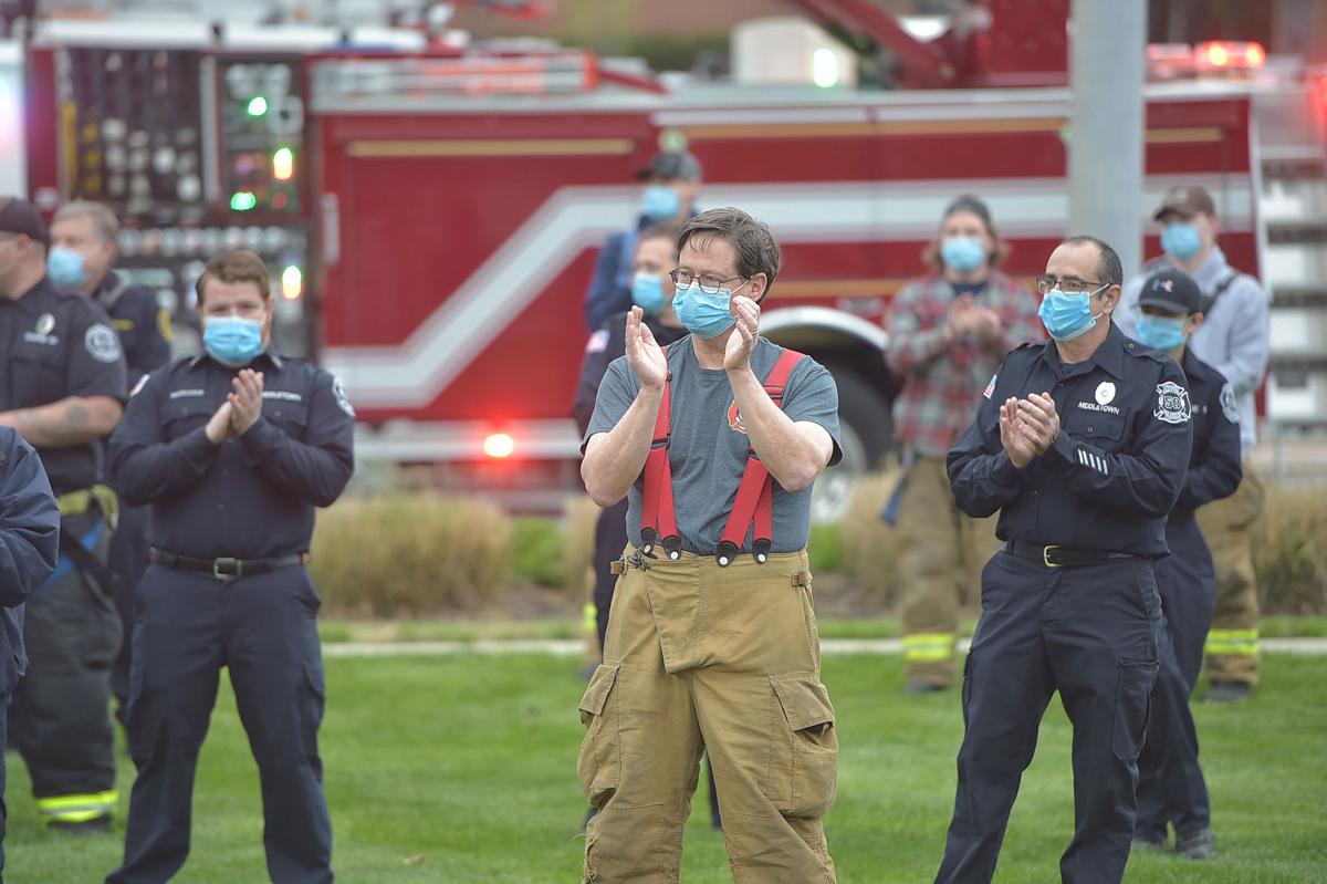 Riddle Hospital Healthcare Providers in Middletown Get Standing Ovation From First Responders