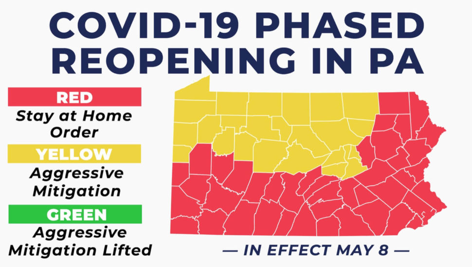Delaware County Still Sees Red as State Moves 49 Counties to Yellow Phase