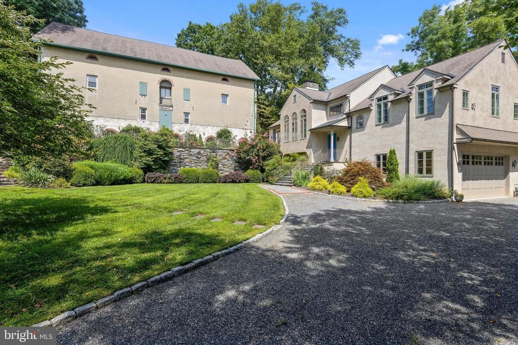 Malvern Bank House of the Week: An 1872 Barn With Modern House in Rose Valley