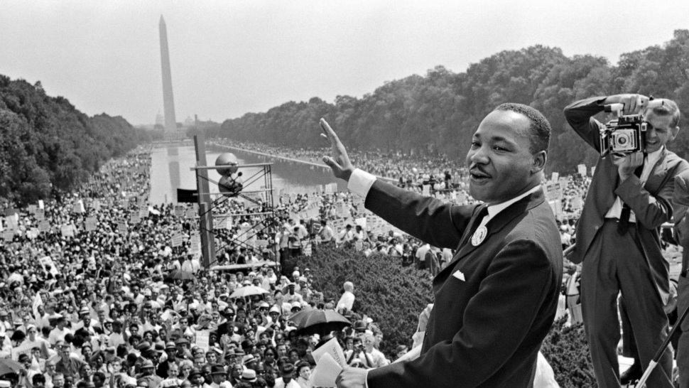 Martin Luther King Jr. in Washington , D.C.
