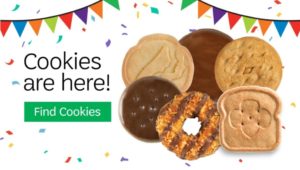 Girl Scout Cookies are here