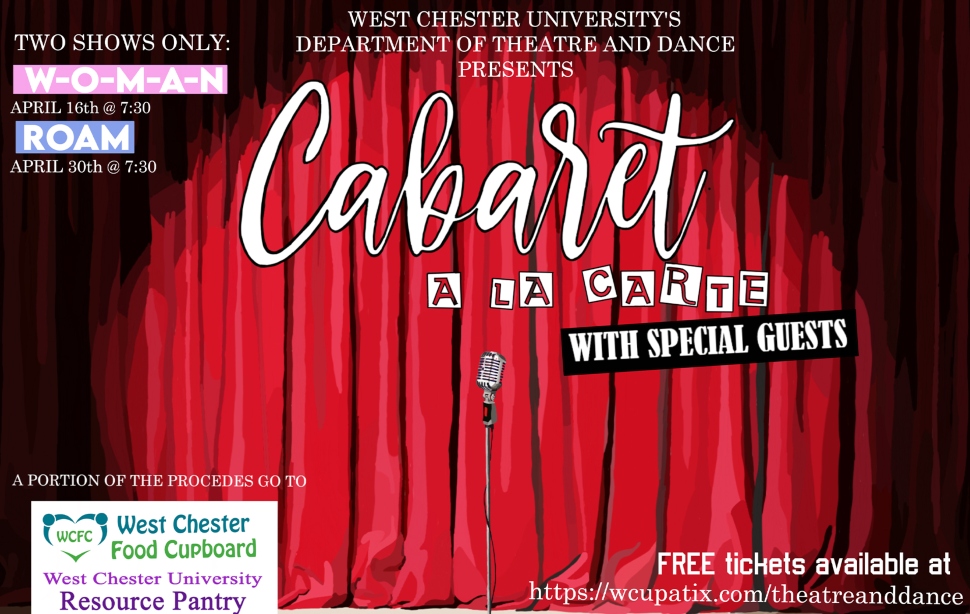 WCU’s Department of Theatre and Dance Presents ‘Cabaret à la Carte’ with Stars from Broadway as Benefit