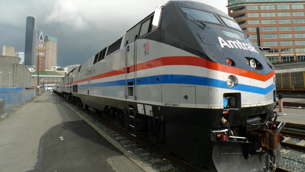 Amtrak train