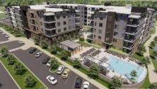 Planned apartments for the final phase of the Ellis Preserve development in Newtown Square