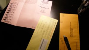 absentee ballot voter fraud