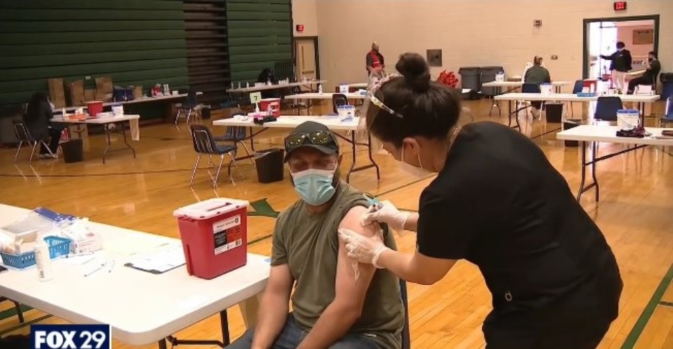 vaccine distribution at Delaware County's 7 sites