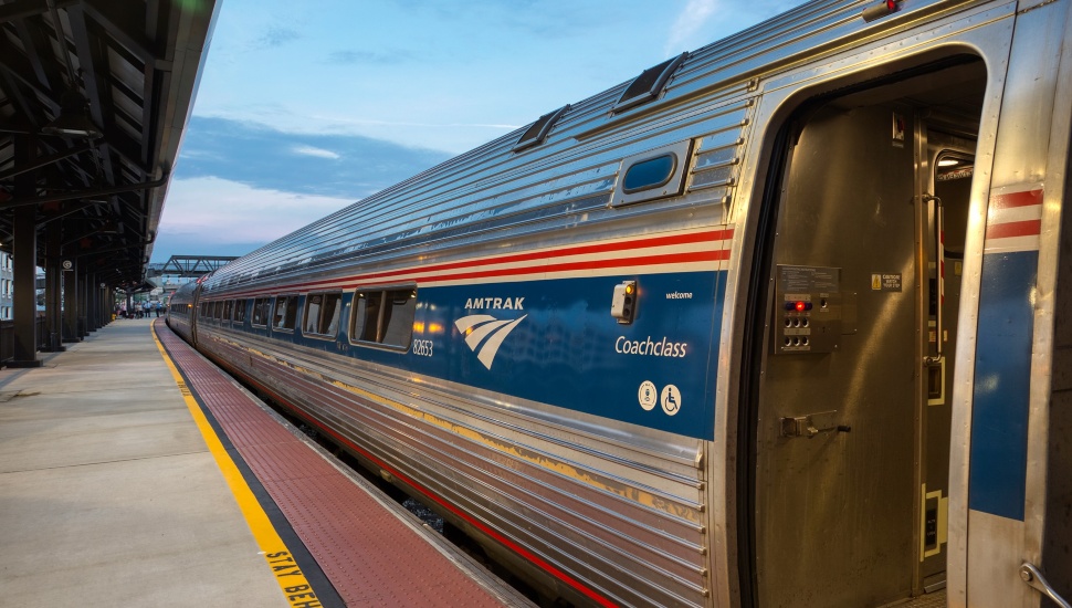Amtrak's Northeast Regional train.